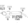 MTS 01.67500 End Silencer